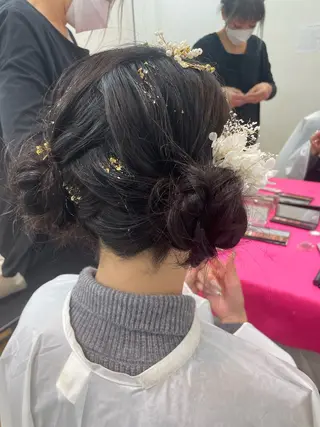 ミディアム cecile hair所属・開發 紗貴のヘアスタイル