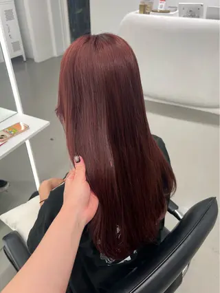 セミロング VISION 巻幡野花のヘアスタイル