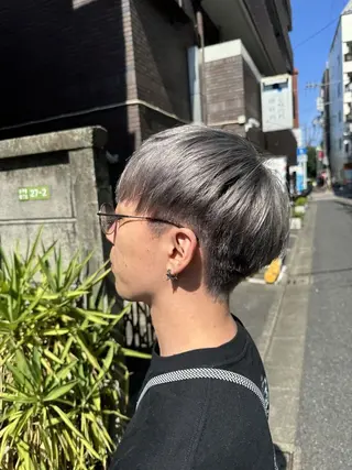 カラー メンズ スキバサミを使わない カット✂︎カズマのヘアスタイル