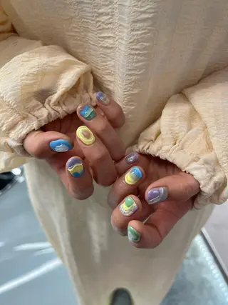 ネイル 【韓国ヘア・ネイル】 HINATA🍒のネイルデザイン