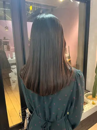 ロング カラー 艶感透明感カラー🤍 hinaのヘアスタイル