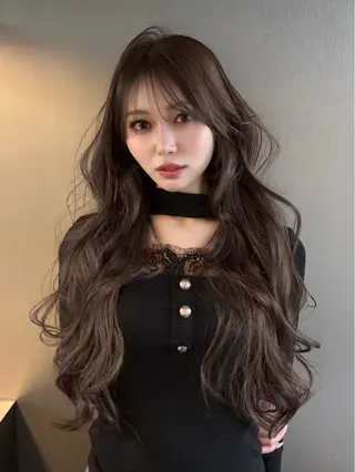 ロング 堤 翔平のヘアスタイル