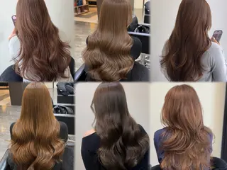 ロング カラー BIGOUDI  salon所属・《ブリーチなし》 ベージュ/あゆむのヘアスタイル