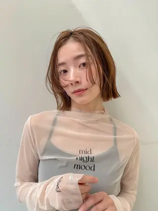 ショート カラー 色素薄めカラー❤︎ chihiroのヘアスタイル