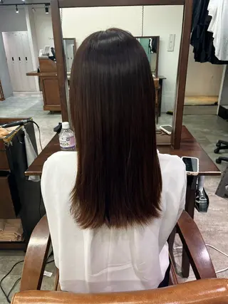 セミロング Un ami shibuya所属・平居 舞白のヘアスタイル