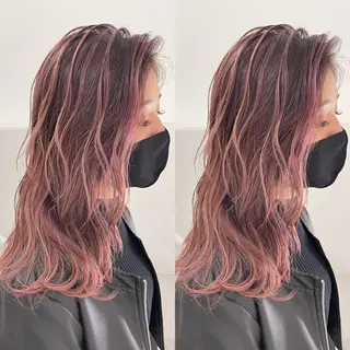 ロング カラー Reb_keiji 👑小倉圭司のヘアスタイル