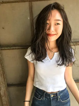 ロング MIRUCO by KURAKU所属・マキシ ヤスアキのヘアスタイル