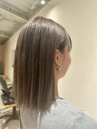 ミディアム カラー mario所属・松岡 陸弥のヘアスタイル