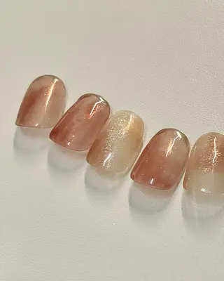 ネイル 𓂃toi. 儚げnuanceのネイルデザイン