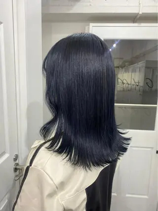 セミロング カラー 楓🦋韓国系レイヤー / 透明感カラー🤍のヘアスタイル