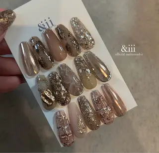 セミロング private nailsalon valerie所属・valerie /  miyuのネイルデザイン