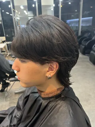 パーマ メンズ 原宿 フェザーパーマ fifth イノウエのヘアスタイル