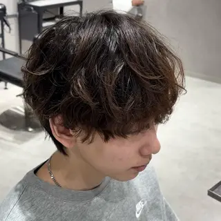 パーマ 🩵yui /毛流れパーマ🪽のヘアスタイル