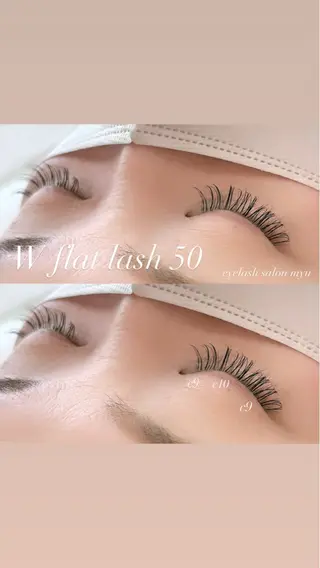 マツエク・マツパ eyelash salon myuのマツエク・マツパデザイン