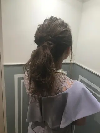 ヘアアレンジ ヤマナカ エリカのヘアスタイル