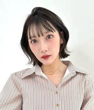 ショート hollo渋谷所属・タッセルボブ /DAIKIのヘアスタイル