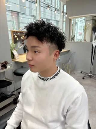 パーマ メンズ 雰囲気似合わせ/ itta𓂃🫧‪のヘアスタイル