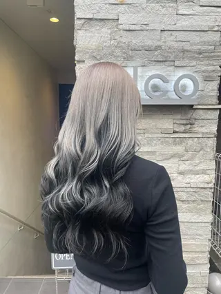 ロング カラー 💖KANAMI💖 似合わせヘアスタイルのヘアスタイル