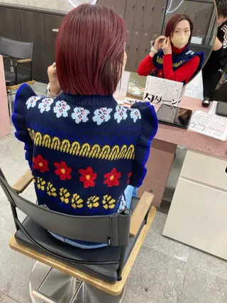 ミディアム カラー 小木曽智美 /ボブ/ショートのヘアスタイル