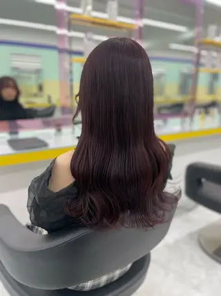 ロング カラー ヘアアレンジ 【透明感×レイヤー】 🍃RIKU🍃のヘアスタイル