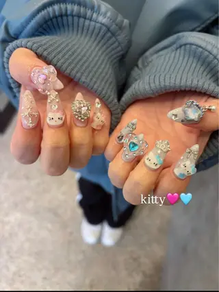 ネイル She nail studio 原宿所属・パラジェル有/ スカルプ/mahoのネイルデザイン