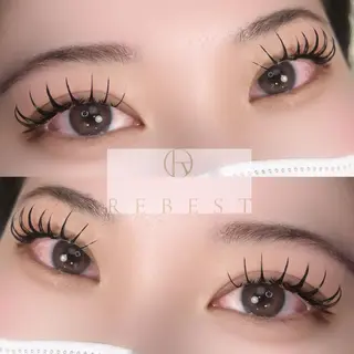 マツエク・マツパ ＲＥＢＥＳＴ 心斎橋店のマツエク・マツパデザイン