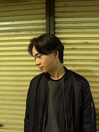 ショート パーマ メンズ t.hair垂門真吾 曲がる縮毛矯正/ボブのヘアスタイル