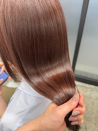 セミロング CALME by bougie ENAのヘアスタイル