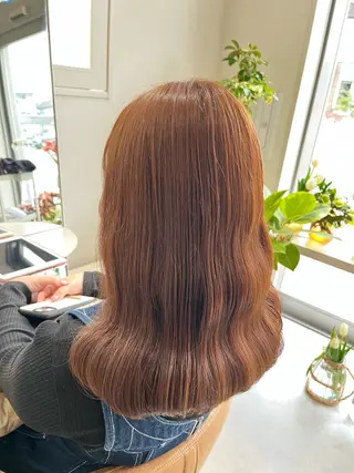 ロング カラー 暖色カラー／ ヘアセット🌛櫻井舞のヘアスタイル