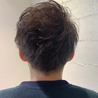 ショート パーマ メンズ ayano ．のヘアスタイル