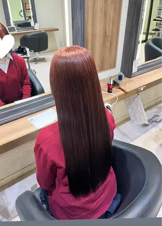 ロング カラー ハイトーン／アレンジ 🩵NANAMIのヘアスタイル