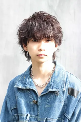 ショート パーマ メンズ 【メンズサロン】 BLUCK 横浜のヘアスタイル