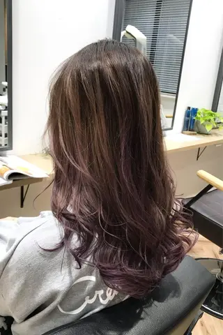 ロング カラー 原山 直人のヘアスタイル