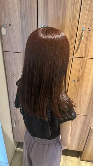 カラー 北川 ななのヘアスタイル