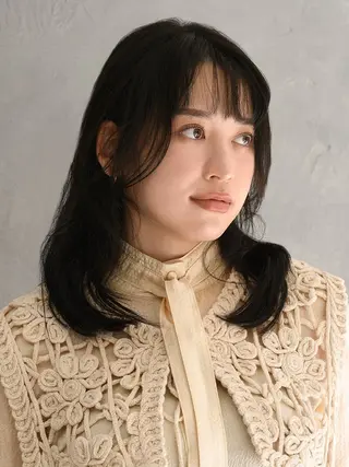 ミディアム カラー 長谷川洸弥 行徳/妙典/カラーのヘアスタイル