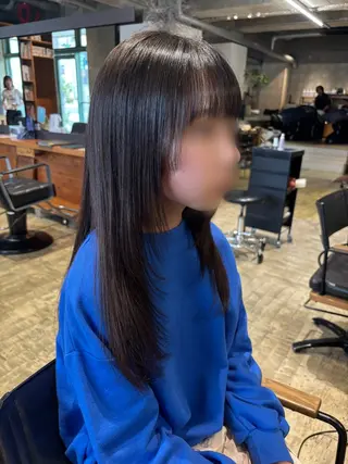 セミロング 渡邊 彩乃のヘアスタイル