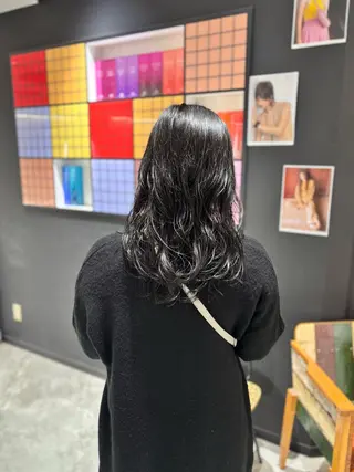 ロング パーマ 菅原 佑月のヘアスタイル