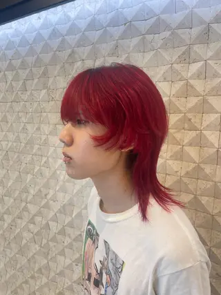 ミディアム カラー メンズ ラティアンヌイグレック所属・豊中/髪質改善/ レイヤーカットミヅキのヘアスタイル