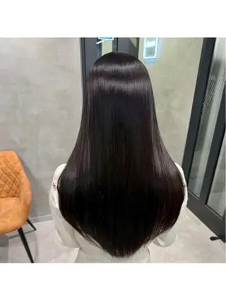 うる艶カラー✨️ 耳ツボ💠mamiのヘアスタイル