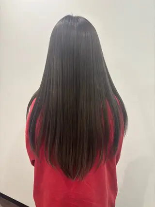 カラー ハイライト錦糸町所属・Rie 白髪ぼかしのヘアスタイル