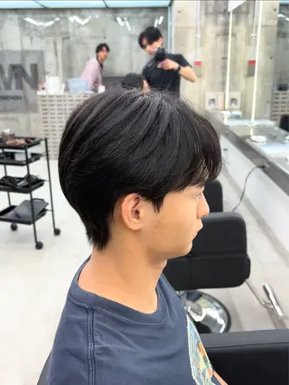 メンズ akihiro／韓国 ヘア／栄のヘアスタイル