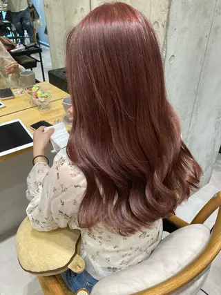 ロング ✨色持ちの良い艶 カラー✨蟹江真世のヘアスタイル