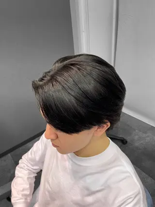 ミディアム カラー メンズ CIEN Blue MENZ SALON所属・平井 芳琉のヘアスタイル