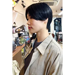 ショート カラー hair design girl所属・［girl］ MIKIのヘアスタイル