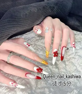 ネイル Queen Nail 柏店　クイーンネイルのネイルデザイン