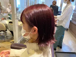 ショート 髪質改善/マツパ 垢抜け透明カラー衣笠のヘアスタイル