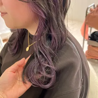 セミロング 【髪質改善】 【美髪矯正】🌻店長のヘアスタイル