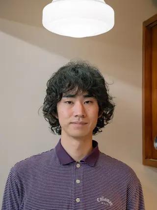 ミディアム カラー パーマ メンズ 🔗メンズサロン🔗 Kieのヘアスタイル