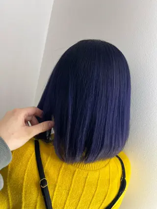 ミディアム ベージュカラー/ いぢちるみのヘアスタイル