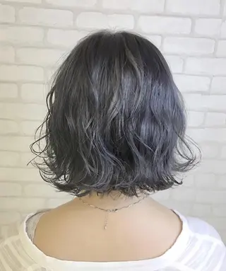 ショート カラー パーマ ヘアアレンジ ノンダメージサロンBonheur銀座並木通り店所属・ULTOWA/銀座 ERIのヘアスタイル